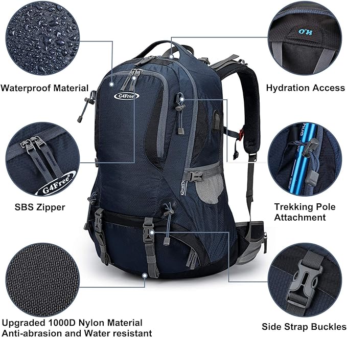 G4Free Pocket, Dark Blue, 50l