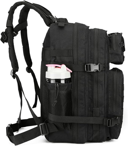 Military Tactical Backpack for Men and Women Army 3 Days Assault Pack Bag Large Rucksack with Molle System for Hiking Cycling Skiing Camping Climbing
