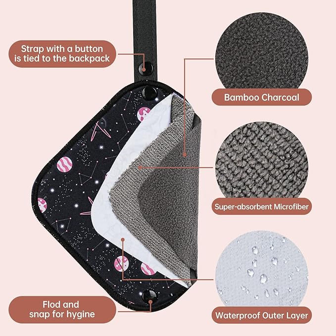 Female Urinal Device Pee Cloth for Women She Pee Stand Up Portable Urinal Pee Rag for Camping Outdoor Hiking Travel