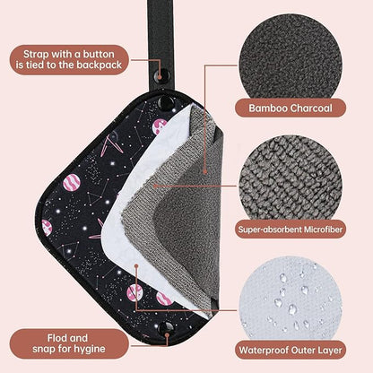 Female Urinal Device Pee Cloth for Women She Pee Stand Up Portable Urinal Pee Rag for Camping Outdoor Hiking Travel