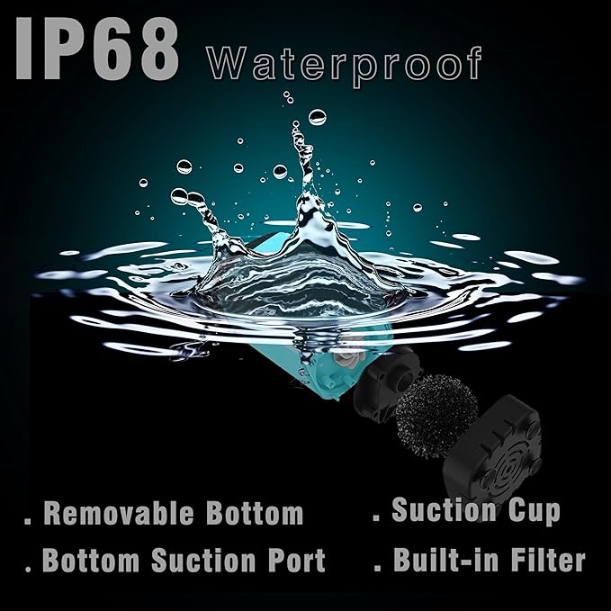 Portable Camping Shower Pump: 6000mA Rechargeable Battery Water Pump for Traveling Hiking - Camp Bucket Shower Head for Outdoor