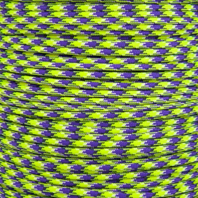 West Coast Paracord - Over 300 Colors - 550 Parachute Cord - Type III 7 Strand Paracord 1', 10', 25', 50', 100' Hanks and 250 and 1000 Foot Spools