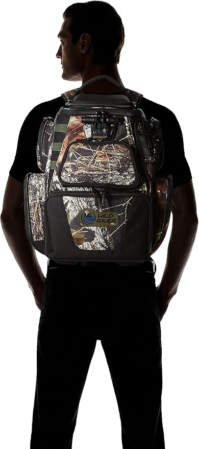 Wild River Nomad CLC WCT604 Tackle Tek Nomad LED Lighted Camo Backpack, Mossy Oak