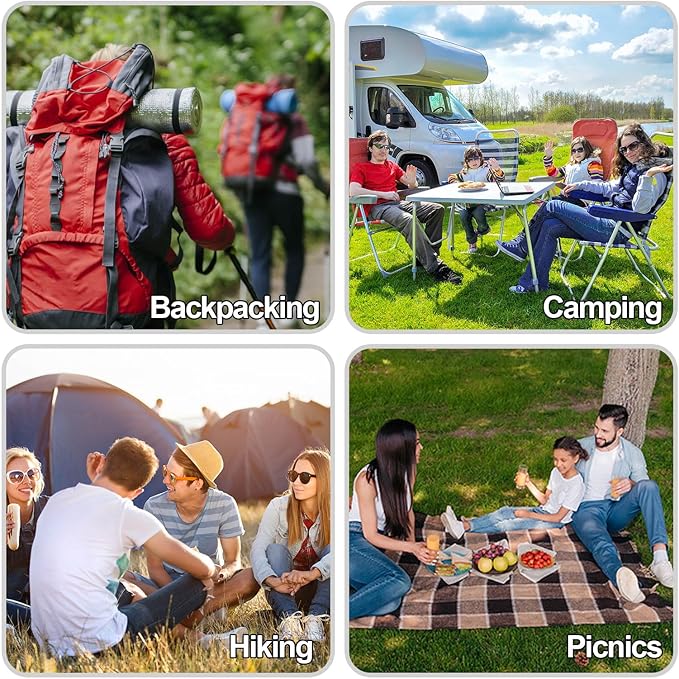 2pcs Stainless Steel 3 in 1 Spork Camping Cutlery, Knife, Spoon, Fork Cutlery Combo for Camping, Hiking, Fishing and Any Outdoor Activities
