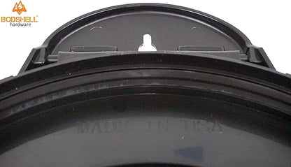 Portable Toilet Seat Lid for Emergencies and Camping - fits 5 Gallon Bucket (Lid Only)