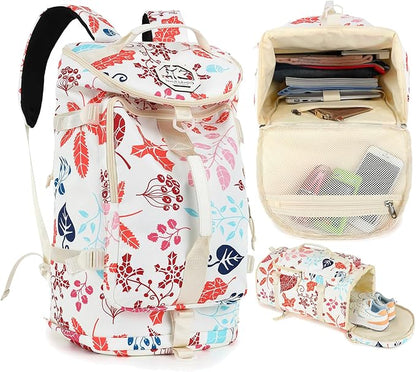 gym duffel bag backpack wrestling bag with shoe compartment 4 kinds of back method waterproof sports walking laptop