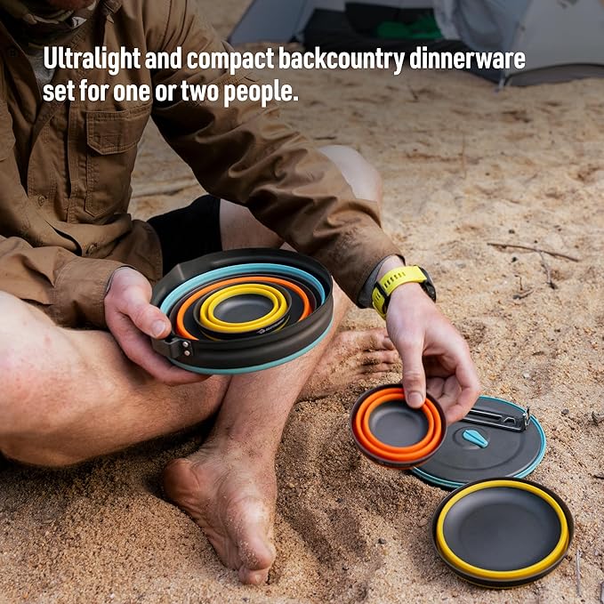 Sea to Summit Frontier Ultralight Collapsible Dinnerware Set