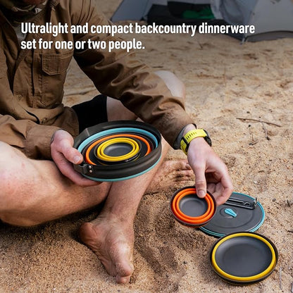 Sea to Summit Frontier Ultralight Collapsible Dinnerware Set