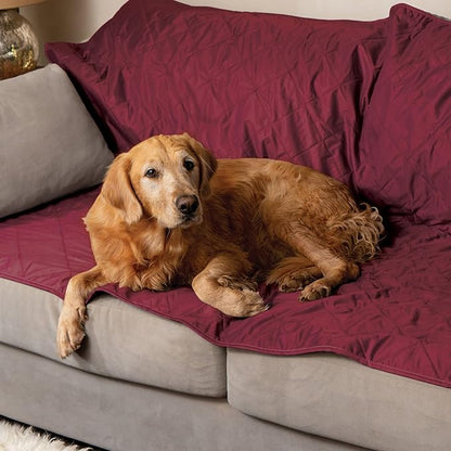 BRAWNTIDE Large Outdoor Waterproof Blanket - Quilted, Extra Thick Fleece, Warm, Windproof, Sandproof, Includes Stuff Sack, Shoulder Strap, Ideal for Beaches, Picnics, Camping, Stadiums, Dogs, Car