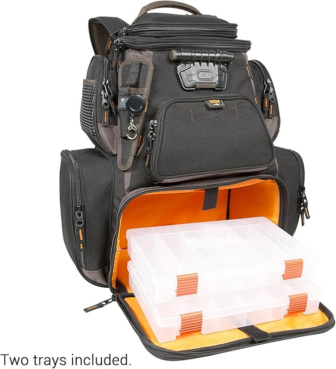 Wild River Nomad by CLC Custom LeatherCraft Tackle Tek Nomad XP Lighted Backpack with USB Charging System