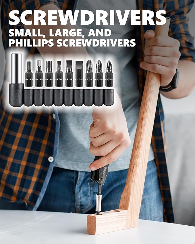 12-IN-1 Multitool with Pocket Knife, Screwdrivers, Pliers, Bottle Opener, Can Opener, with Safety Locking, Nylon Sheath - Father's Day Gift, Gift for Him Men Husband Boyfriend