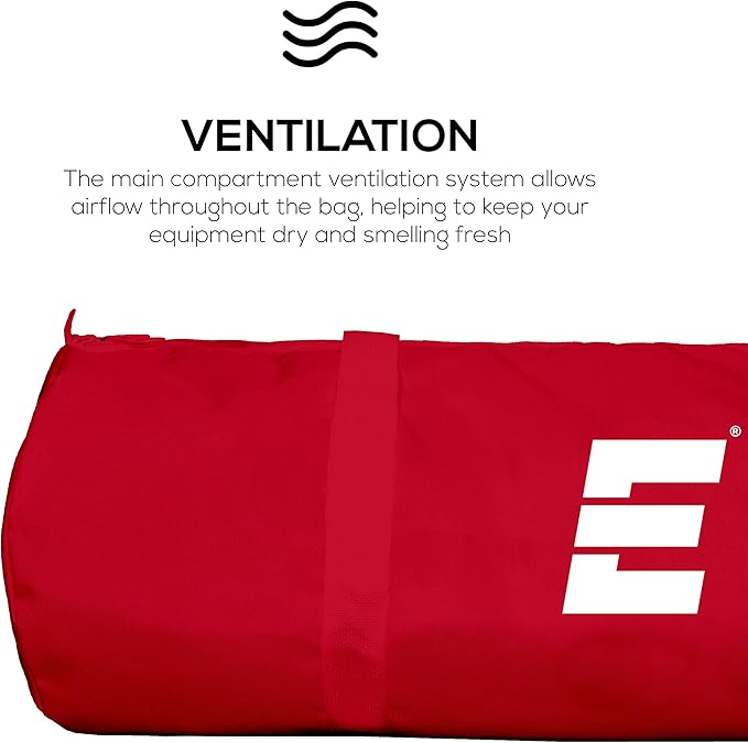Epoch Sideline Team Bag - Extra Large Duffle Bag with Multiple Compartments - Waterproof Athletic Bag (37” X 13” X 2”)