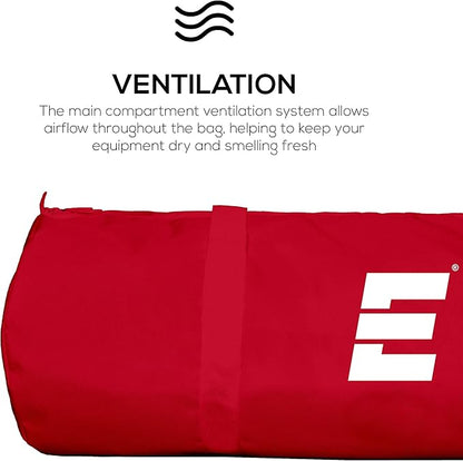 Epoch Sideline Team Bag - Extra Large Duffle Bag with Multiple Compartments - Waterproof Athletic Bag (37” X 13” X 2”)