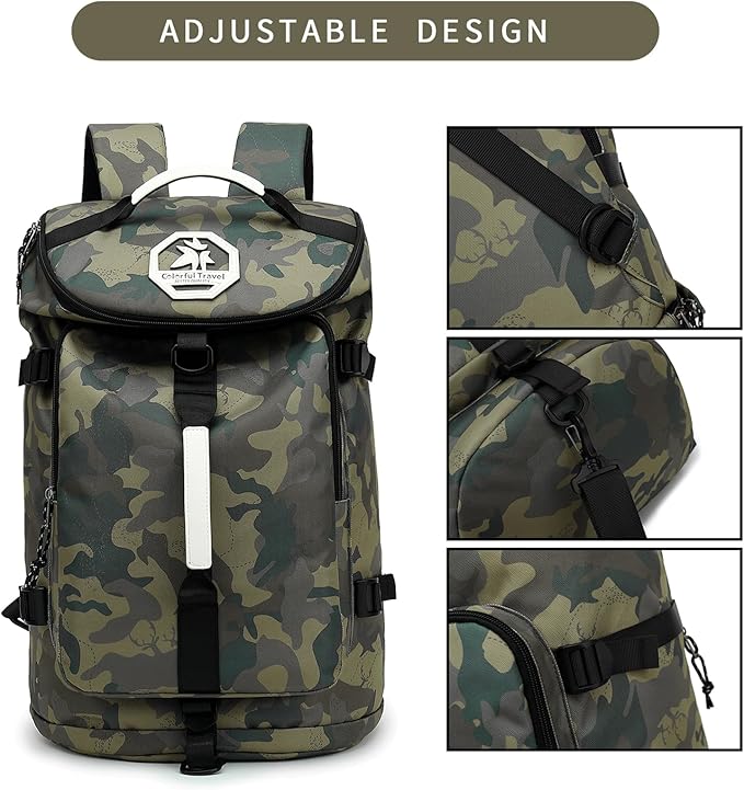 gym duffel bag backpack wrestling bag with shoe compartment 4 kinds of back method waterproof sports walking laptop