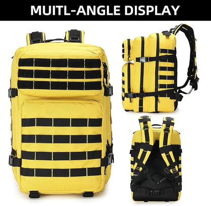 Military Tactical Backpack Army 3 Days Assault Pack Bag Large Rucksack with Molle System Hiking Treeking Rucksack