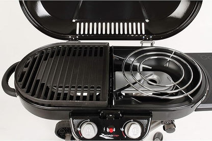 Coleman RoadTrip Swaptop Steel Stove Grate, Rust-Resistant Steel Cooktop for Coleman RoadTrip Grills, Easily Fits 12-in. Pan, Great for Camping, Tailgating, Grilling, & More