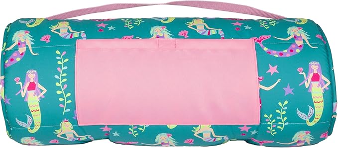Stephen Joseph, Toddler All Over Print Nap Mat with Soft Blanket and Removable Pillow for Boys & Girls, Kids Sleeping Bag for Elementary, Daycare, Preschool with Carry Handle