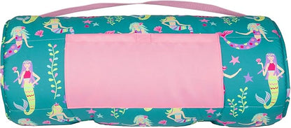 Stephen Joseph, Toddler All Over Print Nap Mat with Soft Blanket and Removable Pillow for Boys & Girls, Kids Sleeping Bag for Elementary, Daycare, Preschool with Carry Handle