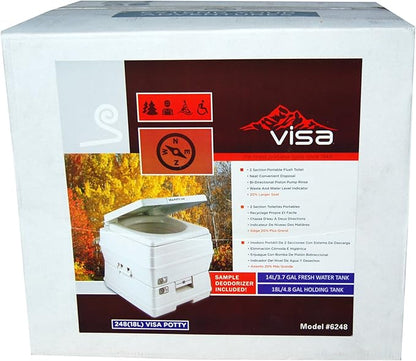 Sanitation Equipment Visa 248 Deluxe Portable Toilet