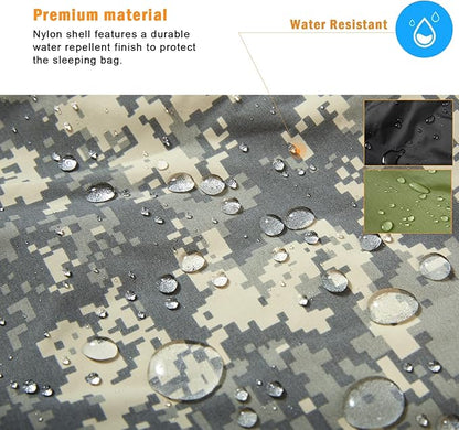 Bivy Cover Sack for Military Army Modular Sleeping System, Waterproof Outer Shell for Sleeping Bag, Minimalist Stealth Shelter