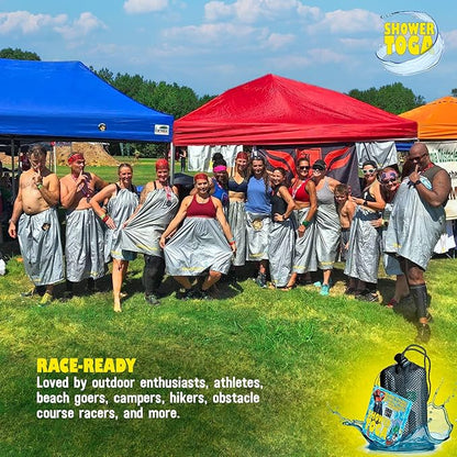 – Wearable Shower Garment, Privacy RV & Camping Shower, Surf Poncho, Shower Tent, or Portable Changing Room