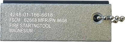 Magnesium Fire Starter - Camping Fire Starter - Outdoor Military Fire Starter - Ferro Rod Firestarter