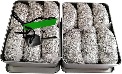 Emergency Fire Starter Kit Magnesium 6 Bags for Camping Hiking Bushcraft Survival Outdoor Hurricane Outage Light Weight Portable + 1 Tin Box