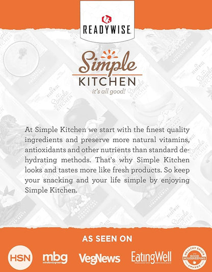 READYWISE - Simple Kitchen, Pancake Mix, 20 Servings, Emergency Food Supply, Canned, Survival Food, Baking Supplies, Pancakes, and Waffle Mix for Breakfast, Canned Breakfast, Pancake-Batter Mix
