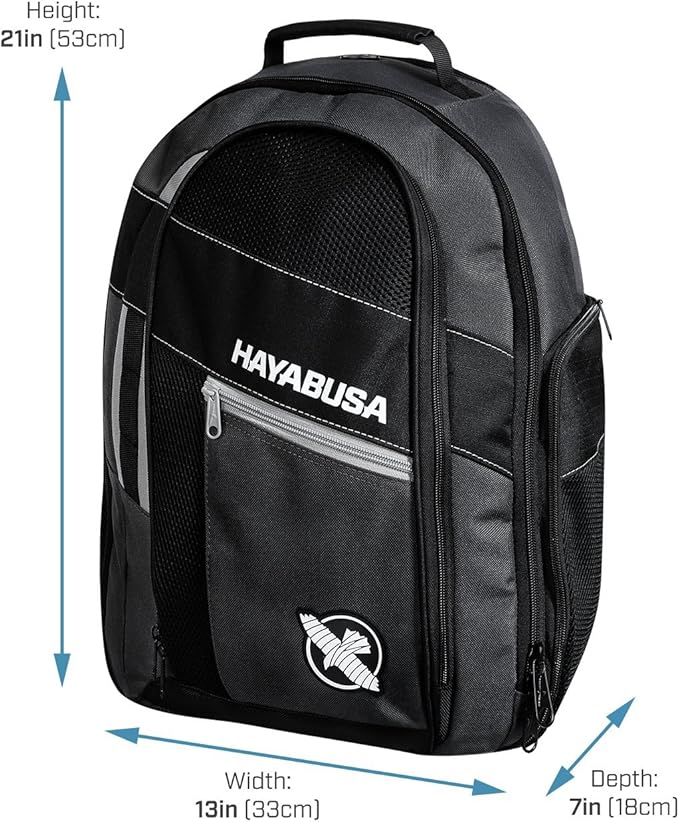 Hayabusa Ryoko Backpack - Black/Grey, 30L