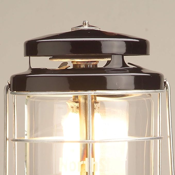 Coleman NorthStar 1500 Lumens 1-Mantle Propane Lantern, Push-Button Instastart Ignition with Pressure Regulator and Mantle Included, Great for Camping, Power Outage, Emergencies, & Home Use