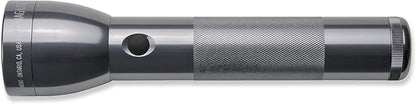 Maglite ML300L LED 2-Cell D Flashlight, Gray