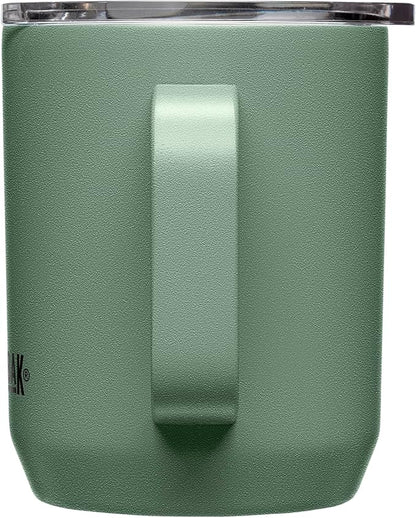 CamelBak Horizon 12oz Camp Mug - Insulated Stainless Steel - Tri-Mode Lid - Moss