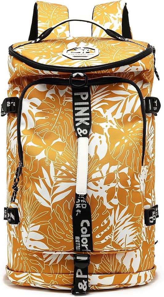 gym duffel bag backpack wrestling bag with shoe compartment 4 kinds of back method waterproof sports walking laptop