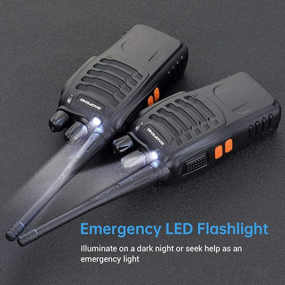 BAOFENG Walkie Talkies BF-888S Two Way Radio Long Range Rechargeable,Portable Radios,Handheld Walkie Talkie for Adults with Flashlight Li-ion Battery and Charger（10 Pack）