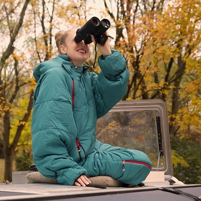 Selk'bag Original Wearable Sleeping Bag - Outdoor & Indoor Sleeping Bags - Sleeping Bag Suit - Temp Rating 35 to 44 Degrees F