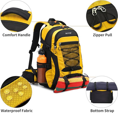 40L Hiking Backpack Waterproof Lightweight Daypack Travel Sports Camping Backpack for Men Women