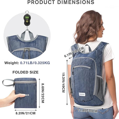 G4Free 10L/15L/20L Hiking Backpack Lightweight Packable Hiking Daypack Small Travel Outdoor Foldable Shoulder Bag