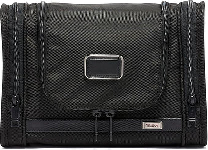 TUMI - Alpha Hanging Travel Kit - Toiletries Travel Bag - Cosmetics Organizer - Travel Essentials Bag with Hooks & Pockets - Black