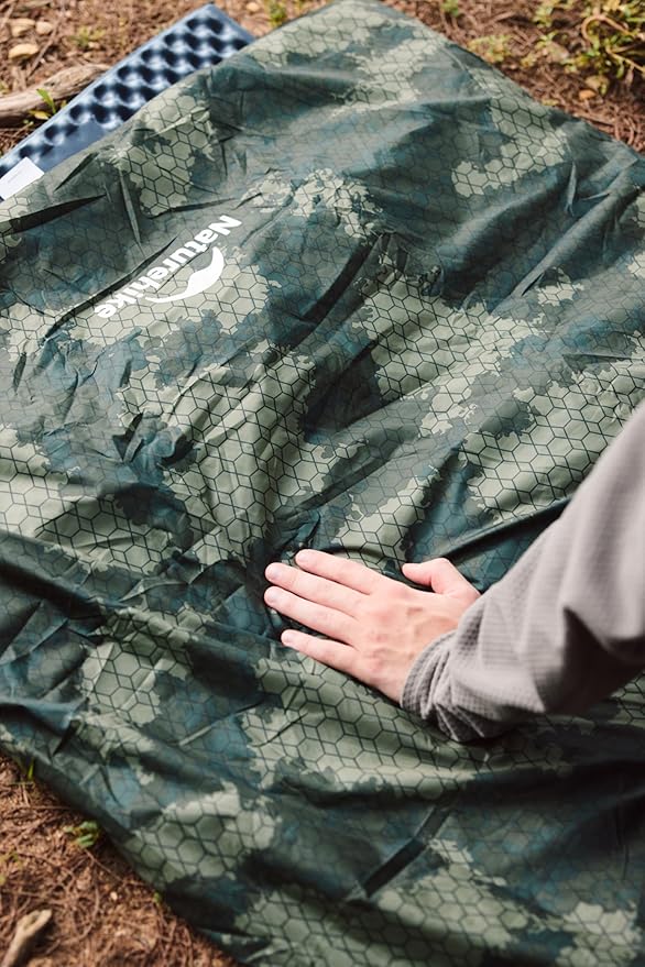 Naturehike Ultralight Sleeping Bag - Envelope Lightweight Portable, Waterproof, Comfort with Compression Sack - Great for 3 Season Traveling, Camping, Hiking, Jungle Green