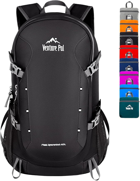 Venture Pal 40L Lightweight Packable Travel Hiking Backpack Daypack