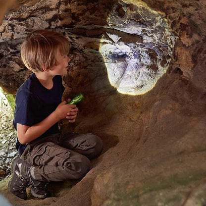 HABA Terra kids 4-Way Flashlight with Carabiner Clip
