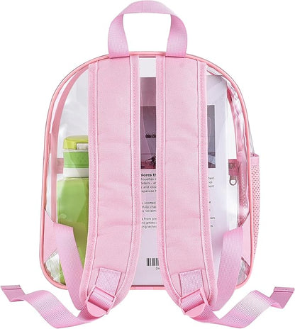 Oraben Clear Backpack for Stadium Events Stadium Backpack Waterproof 12x6x12 Clear Bag for Adult Concert Sport Work