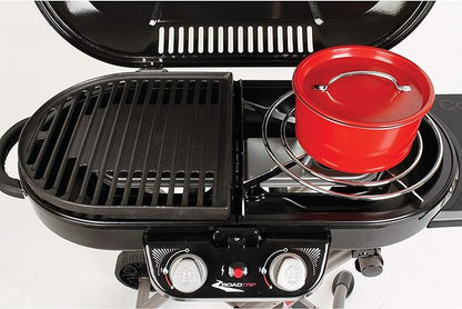 Coleman RoadTrip Swaptop Steel Stove Grate, Rust-Resistant Steel Cooktop for Coleman RoadTrip Grills, Easily Fits 12-in. Pan, Great for Camping, Tailgating, Grilling, & More