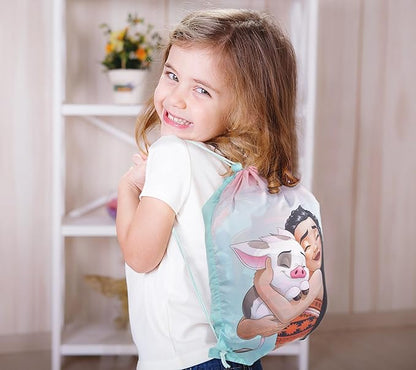 Jay Franco Disney Moana Tropical Slumber Sack - Cozy & Warm Kids Lightweight Slumber Bag/Sleeping Bag (Official Disney Product)