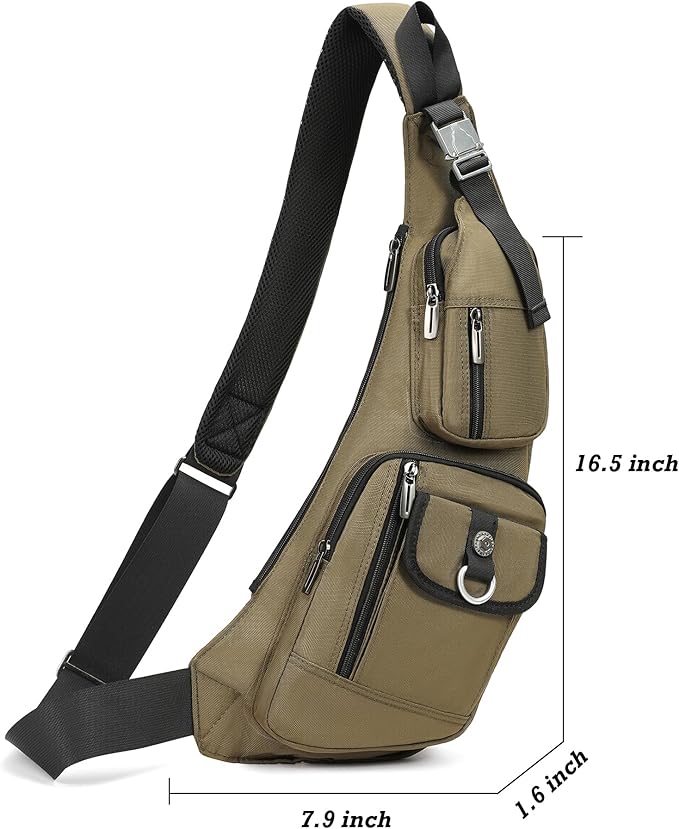 NICGID Sling Bag Chest Shoulder Backpack Crossbody Bags Casual Daypack for Men Women