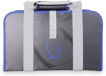 Mustad Jig Bag, Water-Resistant 500-Denier Tarpaulin, Velcro Strap Closure, Practical Outer Mesh Pocket