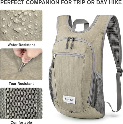 G4Free 10L/15L Hiking Backpack Lightweight Packable Hiking Daypack Small Travel Outdoor Foldable Shoulder Bag