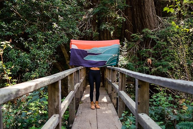 Nomadix Original Towel - Perfect for Beach, Pool, Travel, Camping, Yoga - Made with Recycled Materials - Super Absorbent - Sand Resistant - 72.5x30