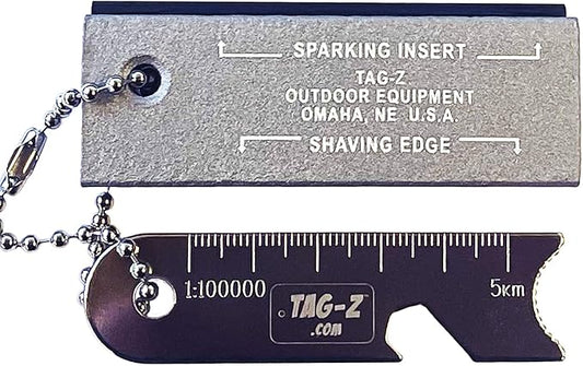 Magnesium Fire Starter - Camping Fire Starter - Outdoor Military Fire Starter - Ferro Rod Firestarter