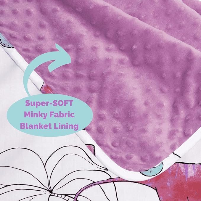 JumpOff Jo - Toddler Nap Mat - Sleeping Bag for Kids with Removable Pillow and Ultra Soft Blanket for Preschool, Daycare, and Sleepovers - Pink Dino